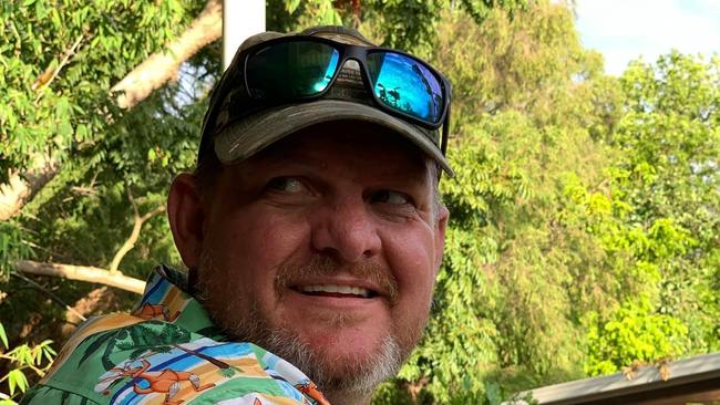Adelaide veteran Paul Miller, 48, died after suffering a suspected heart attack while hiking the Kokoda Trail with his son. Picture: Facebook
