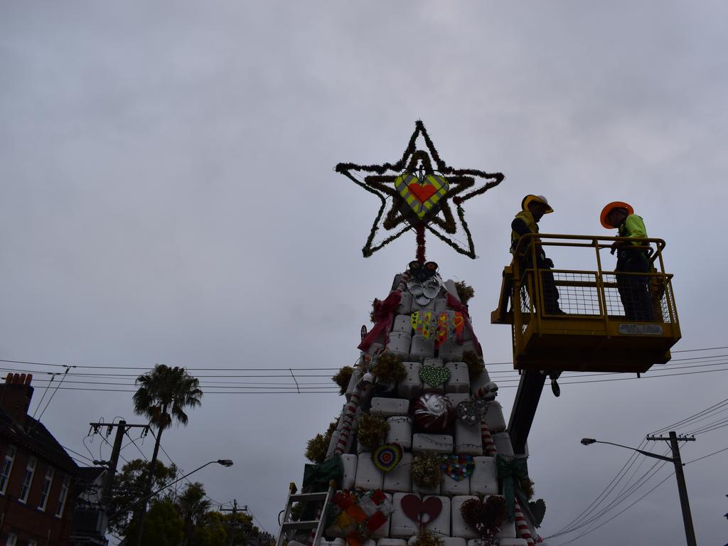 Photos of the 2020 Lismore Christmas Tree