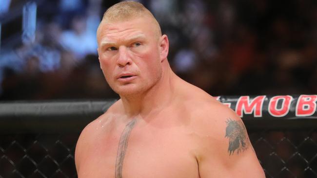 Brock Lesnar is keeping his options open. (Photo by Rey Del Rio/Getty Images)