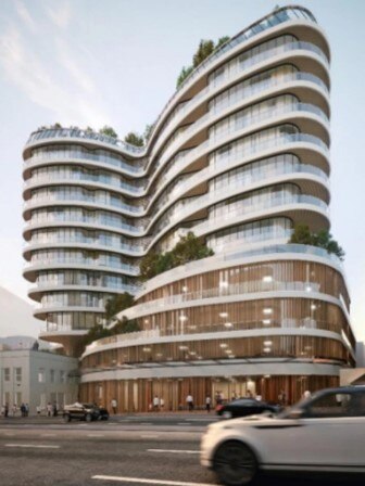 The Boyarskys planned development at 136-148 New South Head Rd, Edgecliff.