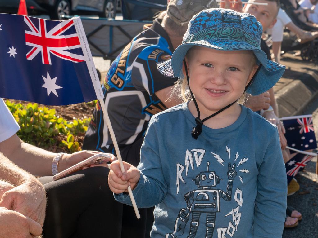 Zane Wienert ANZAC Day Mackay Friday 25 April 2025 Picture:Michaela Harlow