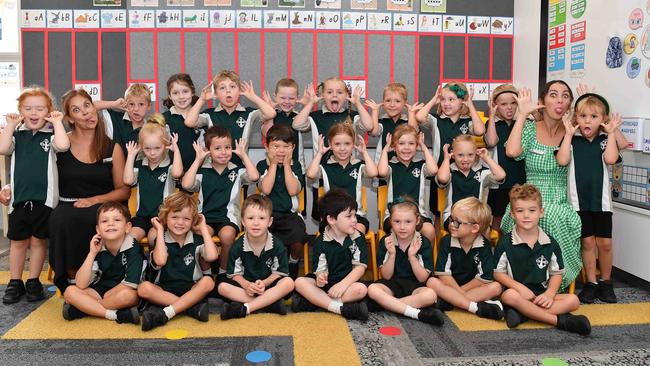 My First Year: Currimundi State School Prep Blue. Picture: Patrick Woods.