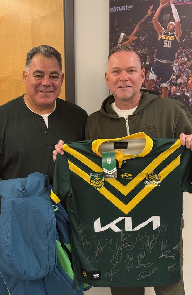 Mal Meninga and Michael Malone.