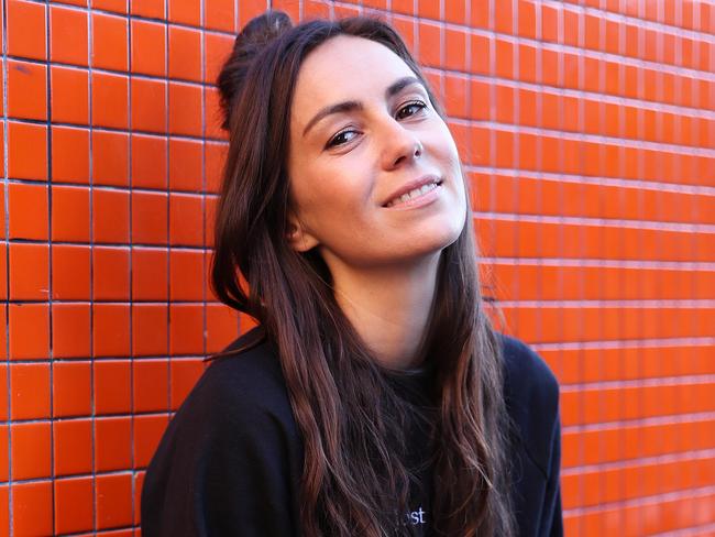 Australian singer Amy Shark poses for a portrait in Darlinghurst, Sydney. Picture: Brett Costello