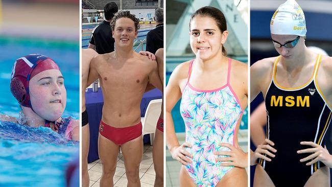 Chelsea Johnson, water polo, swimming's Ike Martinez, Sam Olivier of diving and swimmer Hannah Casey.