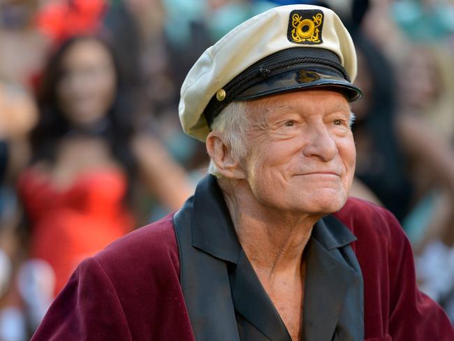 Playboy publisher ... Hugh Hefner paid for his girlfriends’ plastic surgery. Picture: Charley Gallay/Getty Images for Playboy)