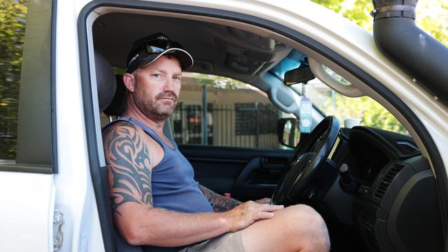 Roof tiler Nick Oldfield. Picture: Jane Dempster