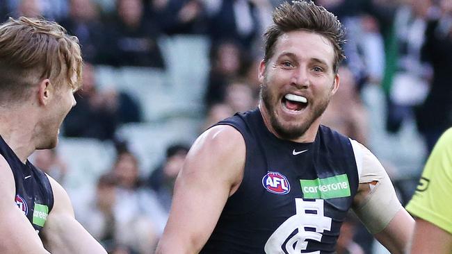 Daisy deserved his new deal at Carlton. Picture: George Salpigtidis