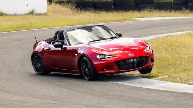 The MX-5 is a cracker to drive.