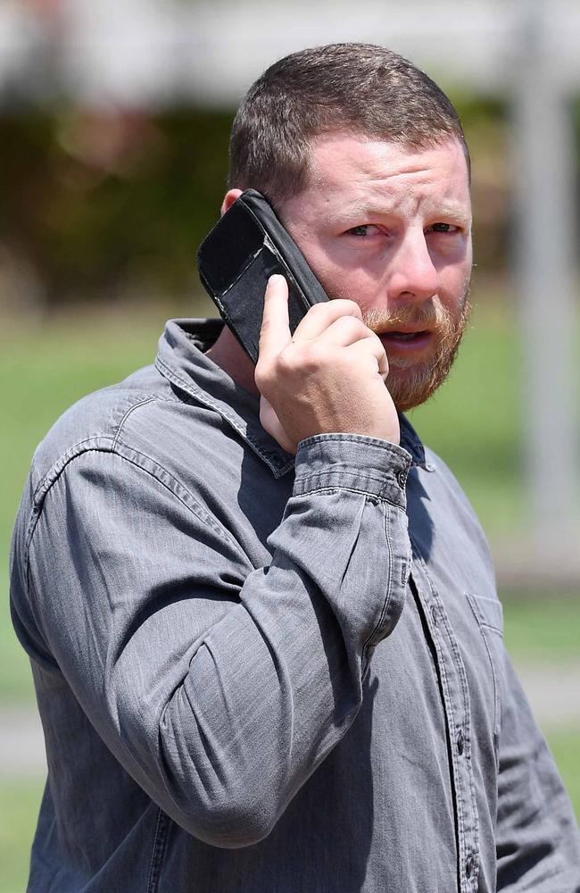 Coleman after his sentence. Picture: Patrick Woods