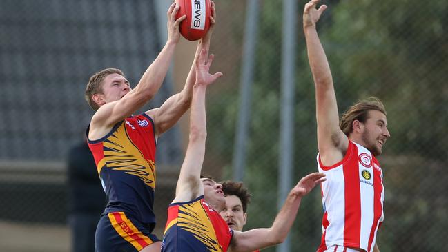 Yarraville-Seddon star Brandon Lester. Picture: Stuart Milligan