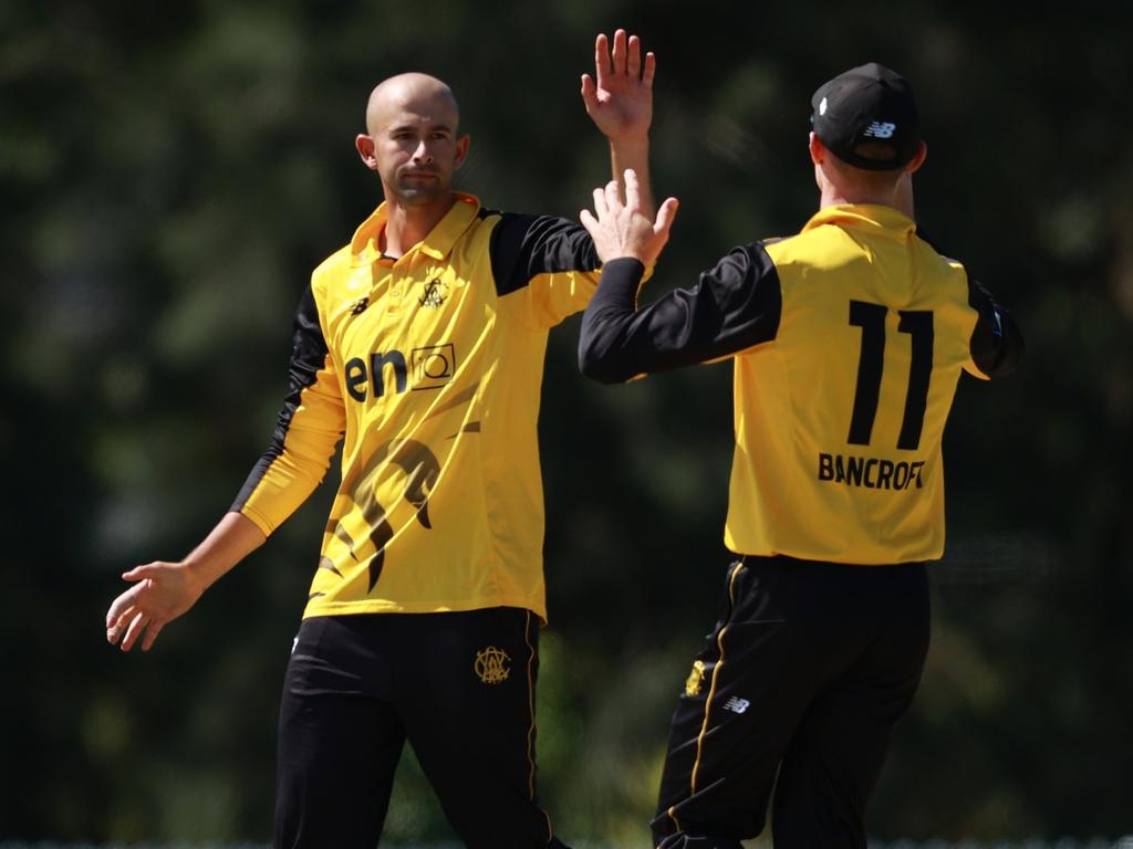 Agar was again pivotal as WA won their third-consecutive Marsh Cup title. Picture: Jason McCawley/Getty Images