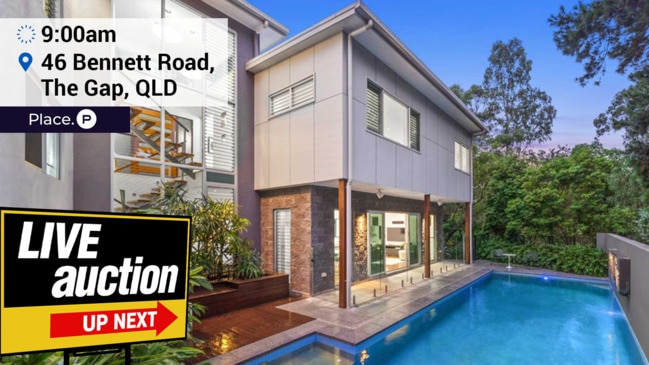 Replay: Brisbane house auctions -  46 Bennett Rd, The Gap