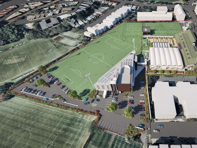 Artist's impression of the White City proposal.