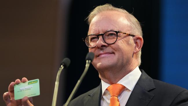 The PM declared the election a referendum on Medicare. Picture: Asanka Ratnayake/Getty Images