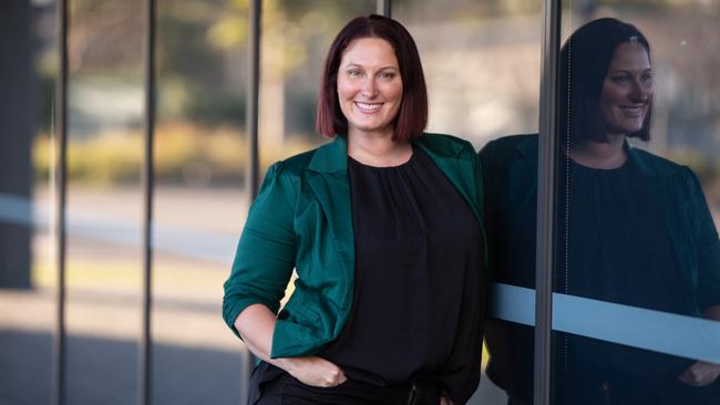 Cheryl Drury outside her business First Step Solutions. Picture: Brett Hartwig