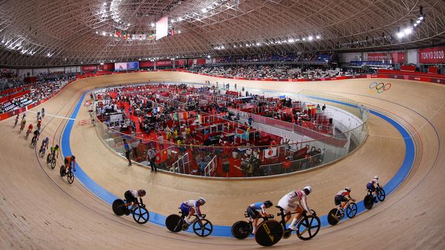 Our athletes showed spirit and determination to dig deep and deliver in the most challenging of circumstances. Picture: Getty