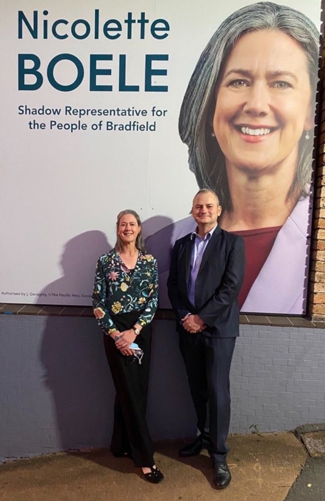 Nicolette Boele has rebranded herself as the Shadow Representative for Bradfield Picture: Supplied