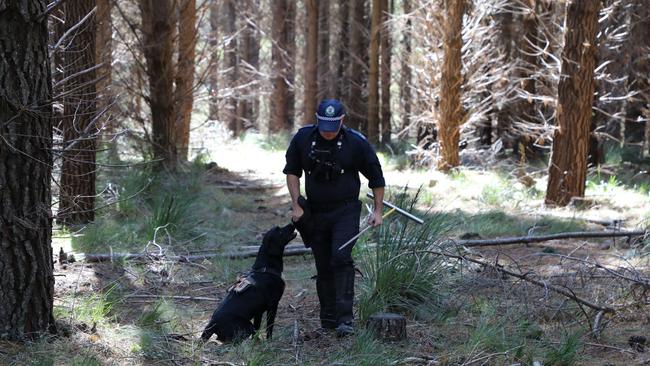 A three-day bushland search underway in investigation into disappearance of Jessica Zrinski.