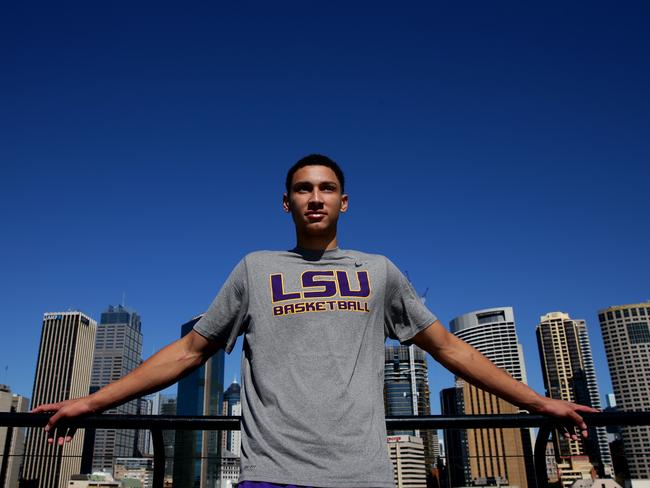 Australian teenage basketball star Ben Simmons is tipped to go No. 1 in the 2016 NBA draft. Picture: Cameron Richardson