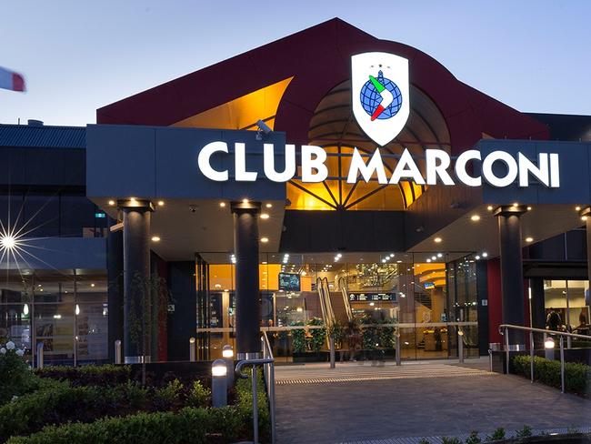 Club Marconi is also on the alert list. Picture: Supplied