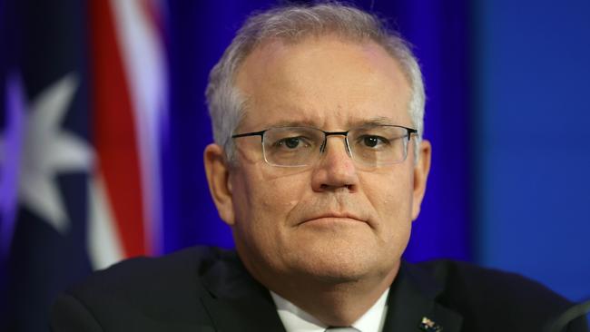 Prime Minister Scott Morrison says Australia and New Zealand are like ‘family’. Picture: NCA NewsWire/Gary Ramage