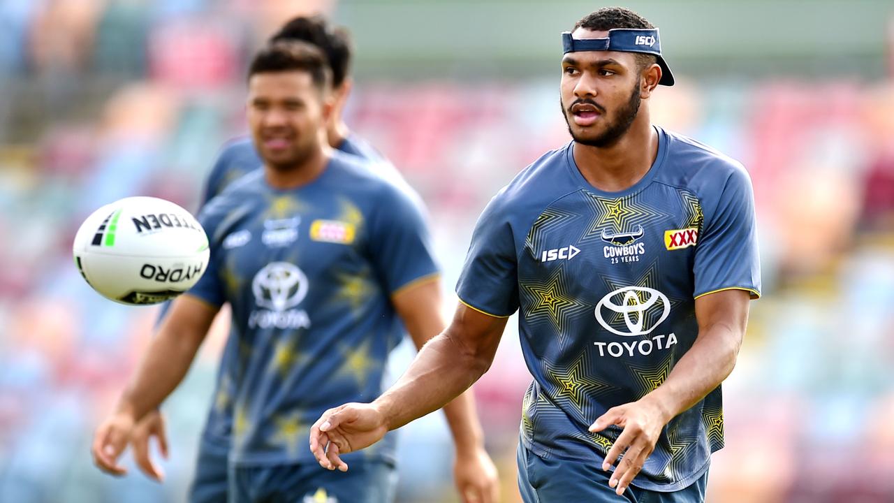 RUGBY LEAGUE: The North Queensland Cowboys have unveiled their jersey for  the NRL Nines.