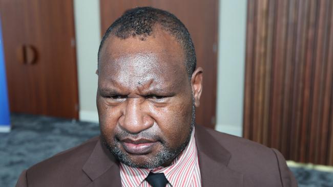 Papua New Guinea Prime Minister James Marape. Picture: Gary Ramage