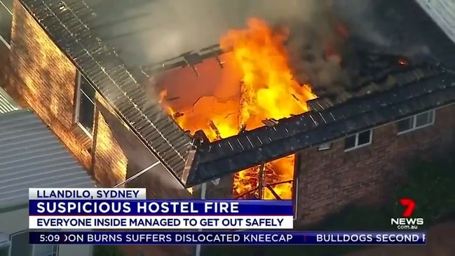 Sydney: Teen charged after $1 million fire damage to Llandilo house (7 News)