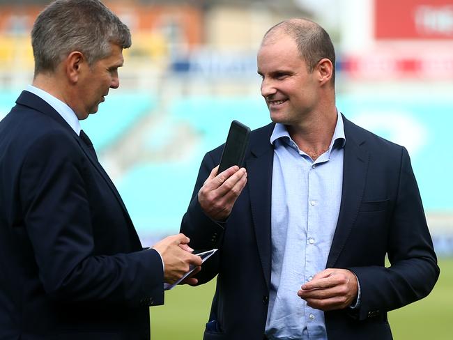 Andrew Strauss’ (R) lack of leadership on the Stokes crisis is a black eye for the game.