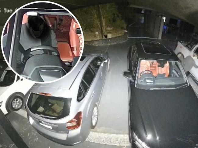 ‘It’s scary’: Brazen thief attempts to steal theme park boss’ cars