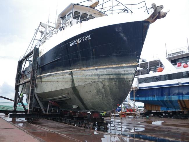 The prawn trawler Brampton. Picture: Supplied