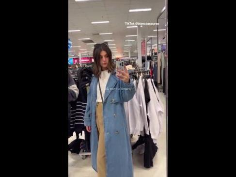 Kmart divides with new denim trench coat