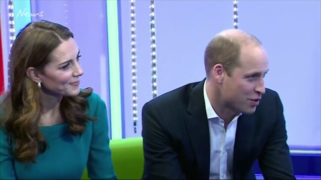 The Duke and Duchess of Cambridge meet with children to discuss online bullying