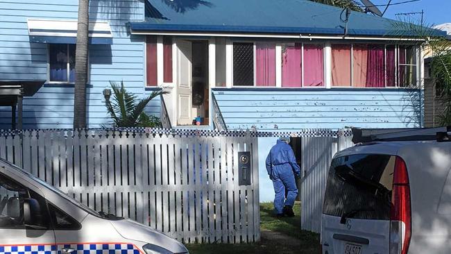 ALLEGED MURDER. Detectives are investigating the suspicious death of a man at Depot Hill where a 56-year-old man was located with facial injuries at a residence on Campbell Street at around 9:30pm April 16. Picture: Frazer Pearce