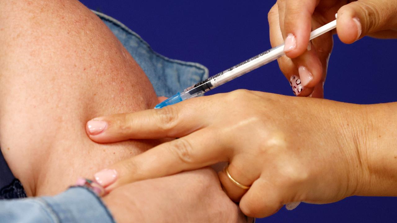 Health experts have warned people to continue to get vaccinated, wear a mask and practice other measures. Picture: Jack Guez/AFP