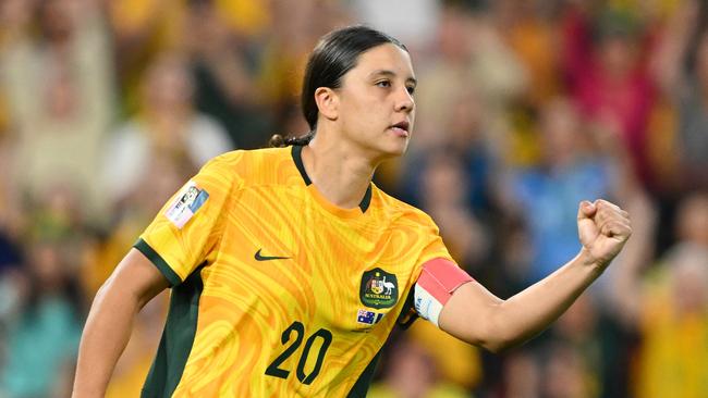 Cool as a cucumber in the penalty shootout. (Photo by Bradley Kanaris/Getty Images)