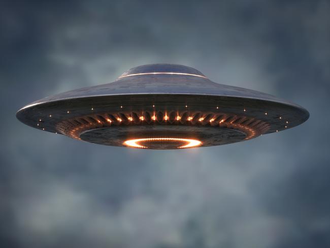 Unidentified flying object - UFO. Science Fiction image concept of ufology and life out of planet Earth. Clipping Path Included. Picture: Istock