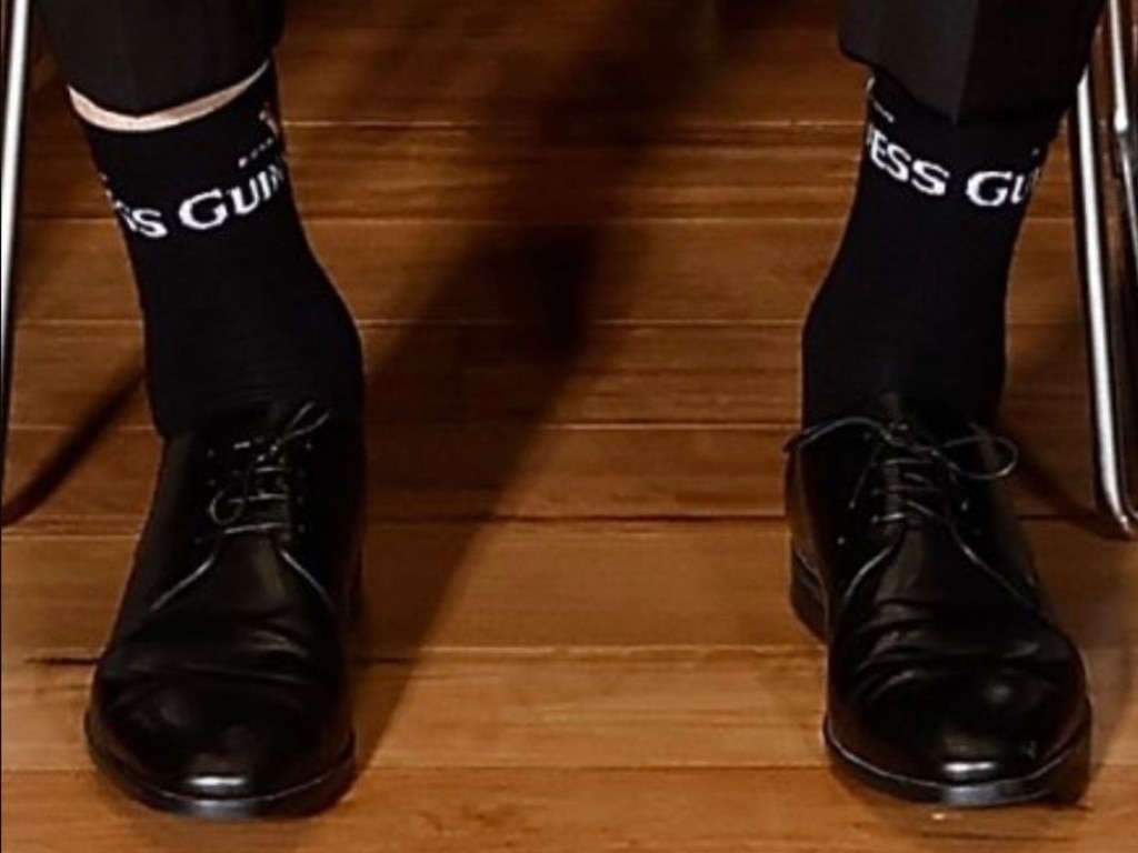 Marcus Bontempelli's choice of socks.