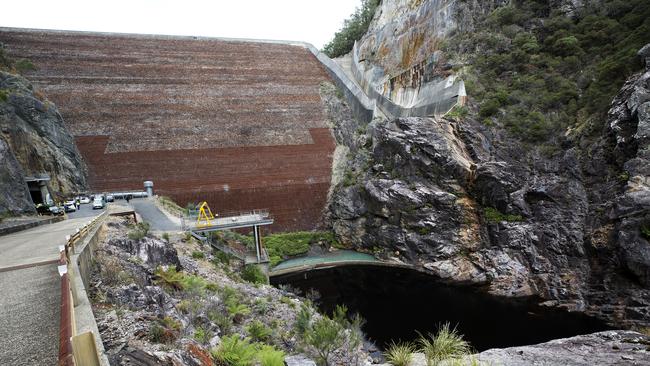 Lake Cethana Power Station. Picture: CHRIS KIDD