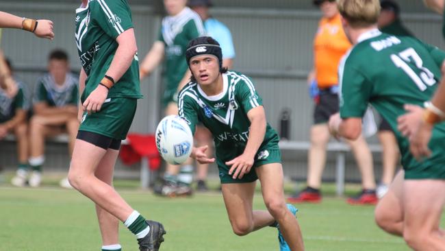 Jock Selwood in action for the Western Rams. Picture: Warren Gannon Photography