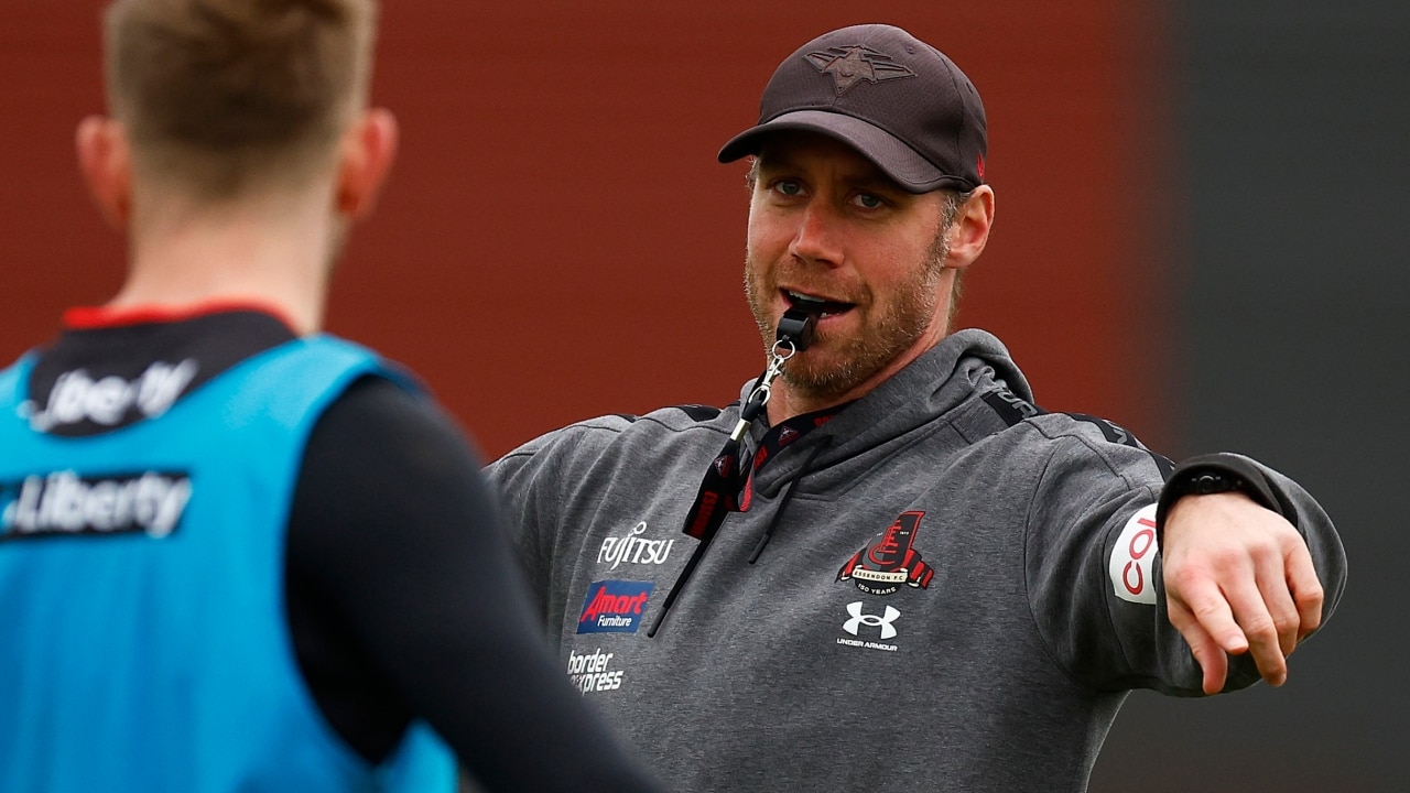 AFL coaching news: Ben Rutten could still coach Essendon next season ...