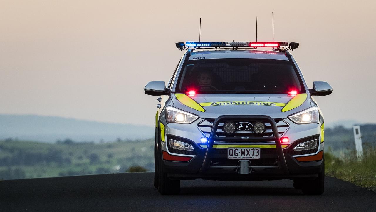 Paramedics have assessed five people after a two car crash in Darling Heights overnight.