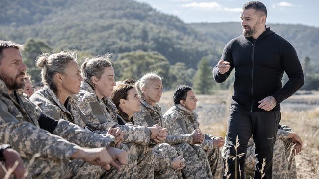 This season’s SAS Australia recruits. Barry Hall and Wayne Carey will be among next season’s. Picture: Supplied