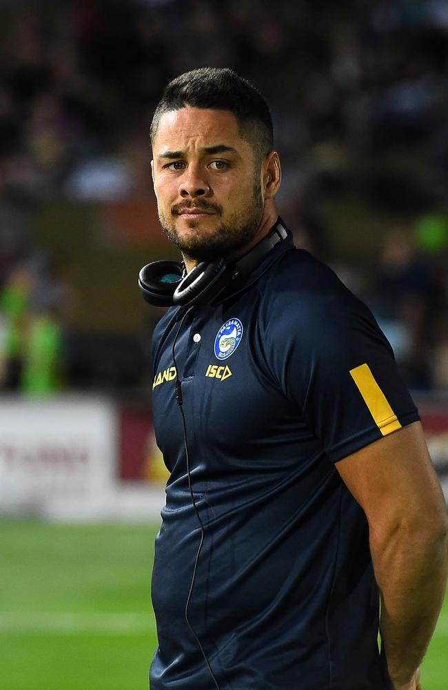 Jarryd Hayne has been arrested over an alleged incident in Newcastle. Picture: Ian Hitchcock