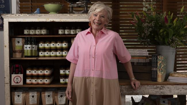 Maggie Beer at The Farm. Picture: Pete Thornton