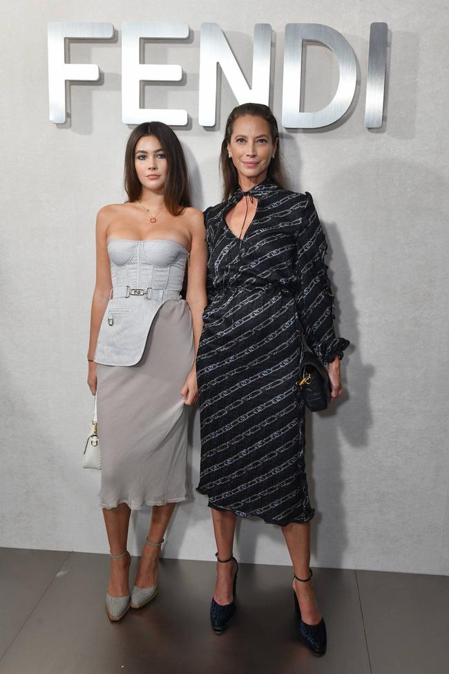 Christy Turlington and Grace BurnsBirds of a (Fendi) feather flock together. Such was the case for supermodel Christy Turlington and her daughter, Grace Burns, who attended an event together for the Roman label in 2022.