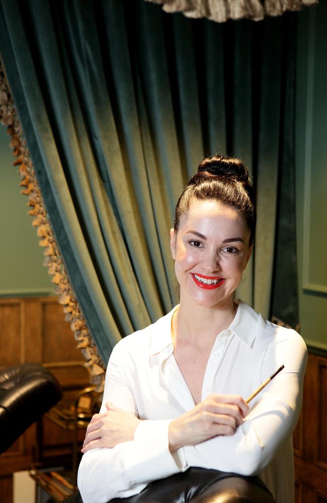 Brooke Jesberg at the Brooklyn Beauty Bar at The Barracks. Picture: Chris McCormack.