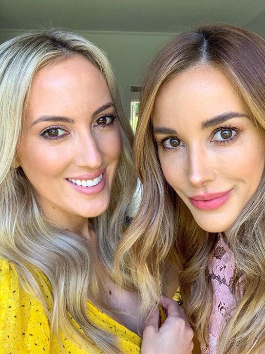 Sisters Kate Twigley and Rebecca Judd. Picture: Instagram