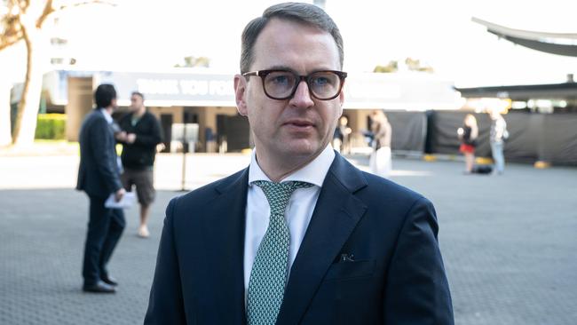 Senator Andrew Bragg has rubbished the value of insurance policies contained and paid for within superannuation accounts. Picture: Flavio Brancaleone